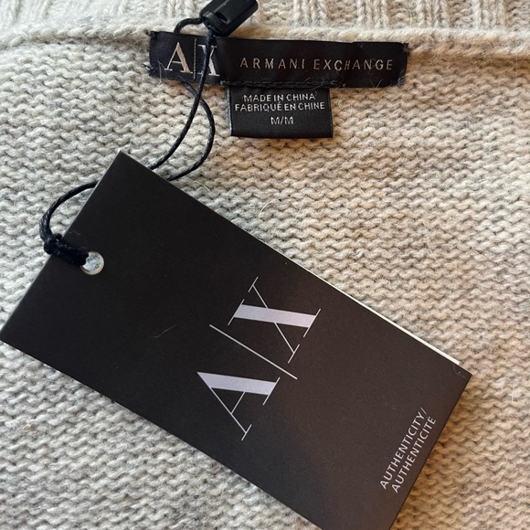 Armani Exchange Womens Wrap Cardigan Medium - Picture 4 of 7